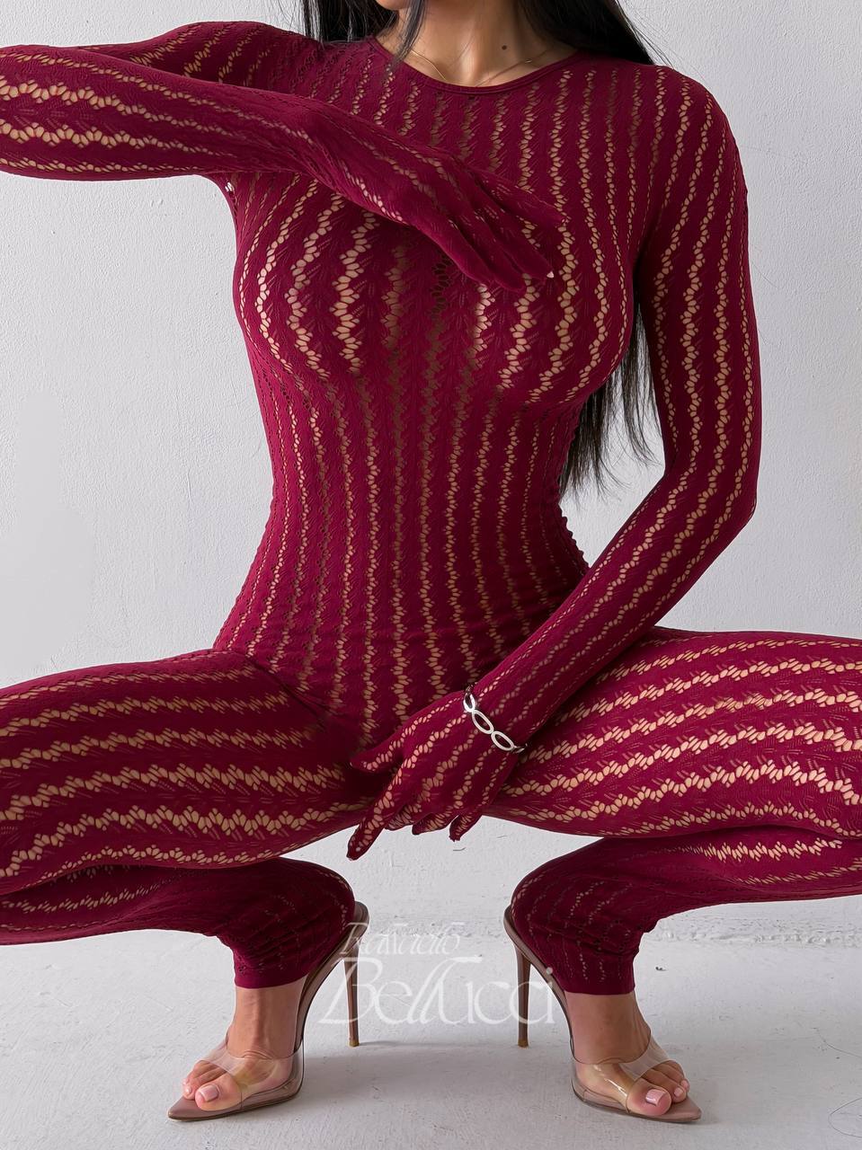 Vento Notturno - Sheer Catsuit