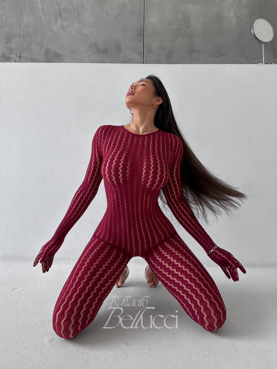 Vento Notturno - Sheer Catsuit